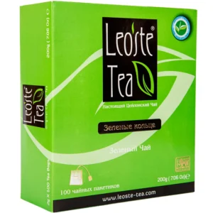 Зеленые Кольца, 100 пакетиков | green curls, 100 tea bags