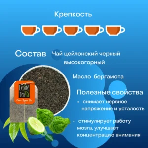 Эрл Грей Особый, 100 пакетиков | earl grey special, 100 tea bags